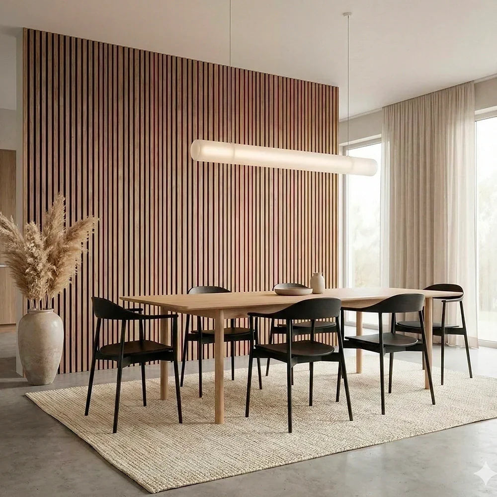 Flexible Akustikpaneele aus Holz - (270 cm x 110 cm)