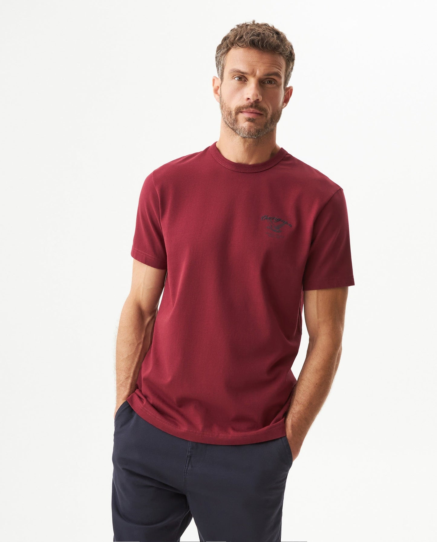 Men's Classic Fit T-shirt in Cotton Boatyard