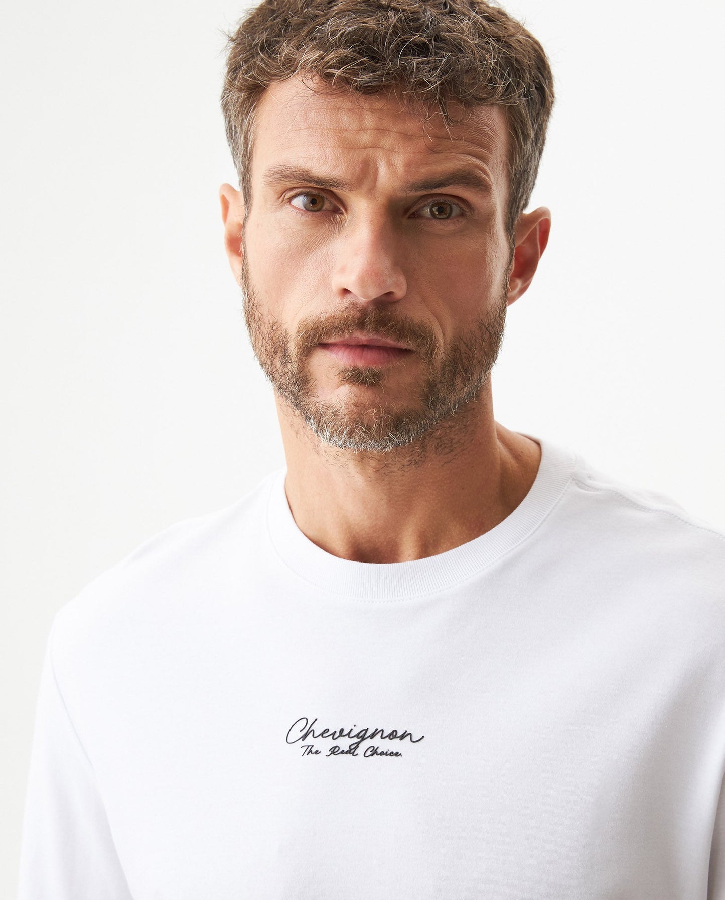 Men's Classic Fit Printed T-shirt in Cotton Bayside
