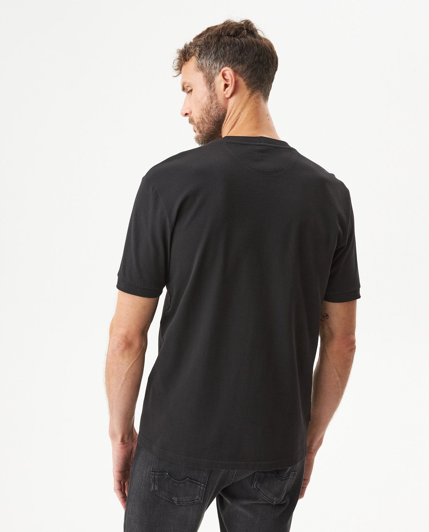 Men's T-Shirt Short Sleeve - Black