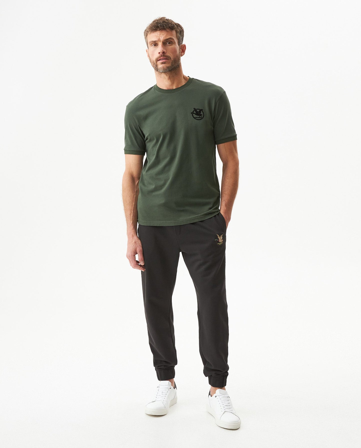 Men's T-Shirt Short Sleeves - Green