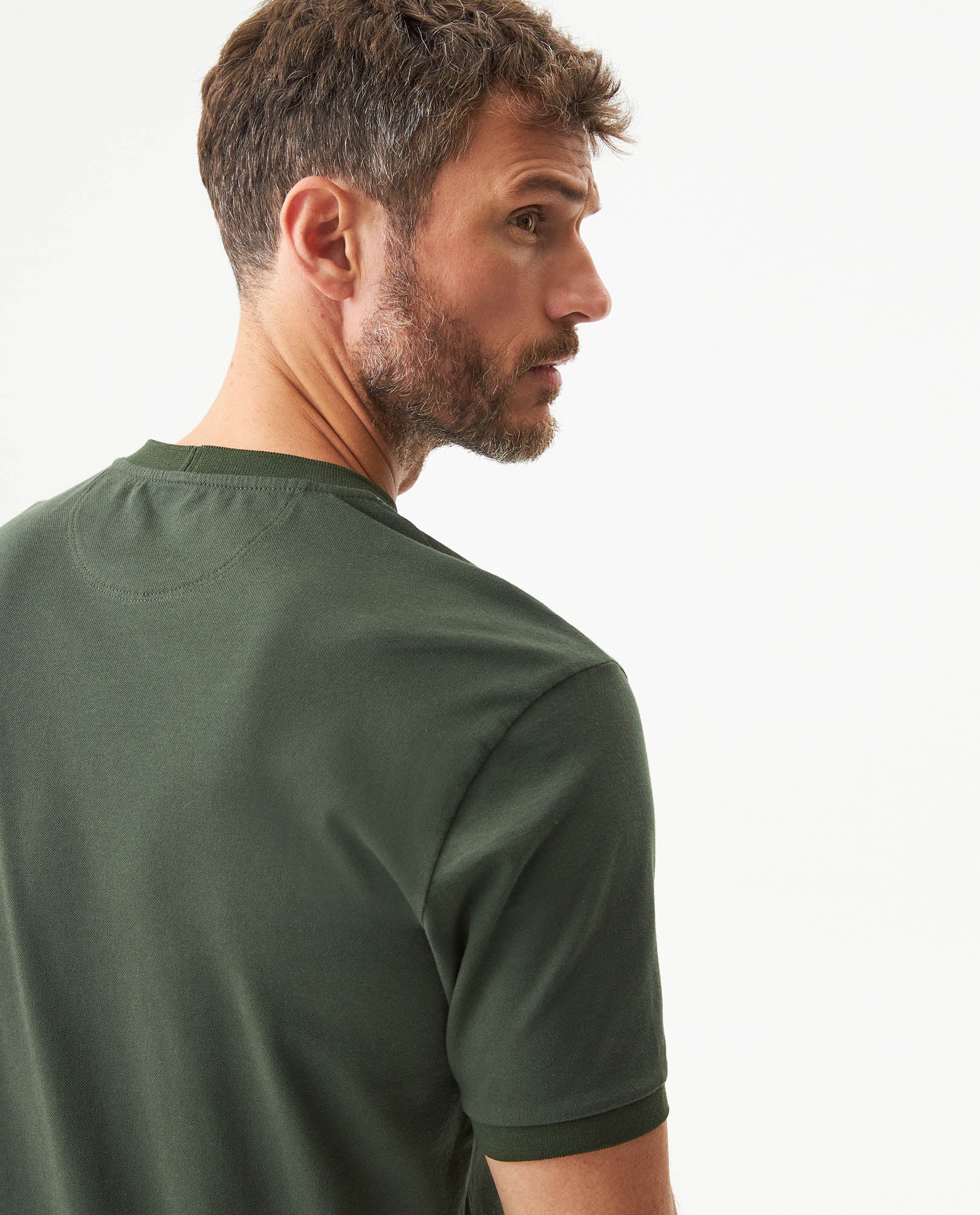 Men's T-Shirt Short Sleeves - Green