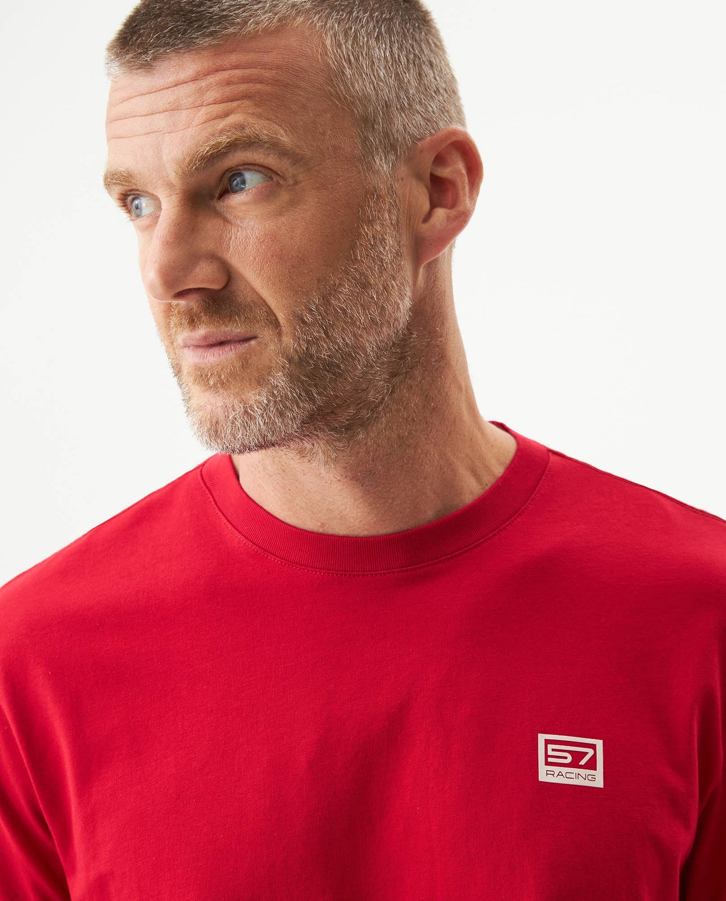 Men's Racing Graphic Classic Fit T-shirt in Cotton Captain