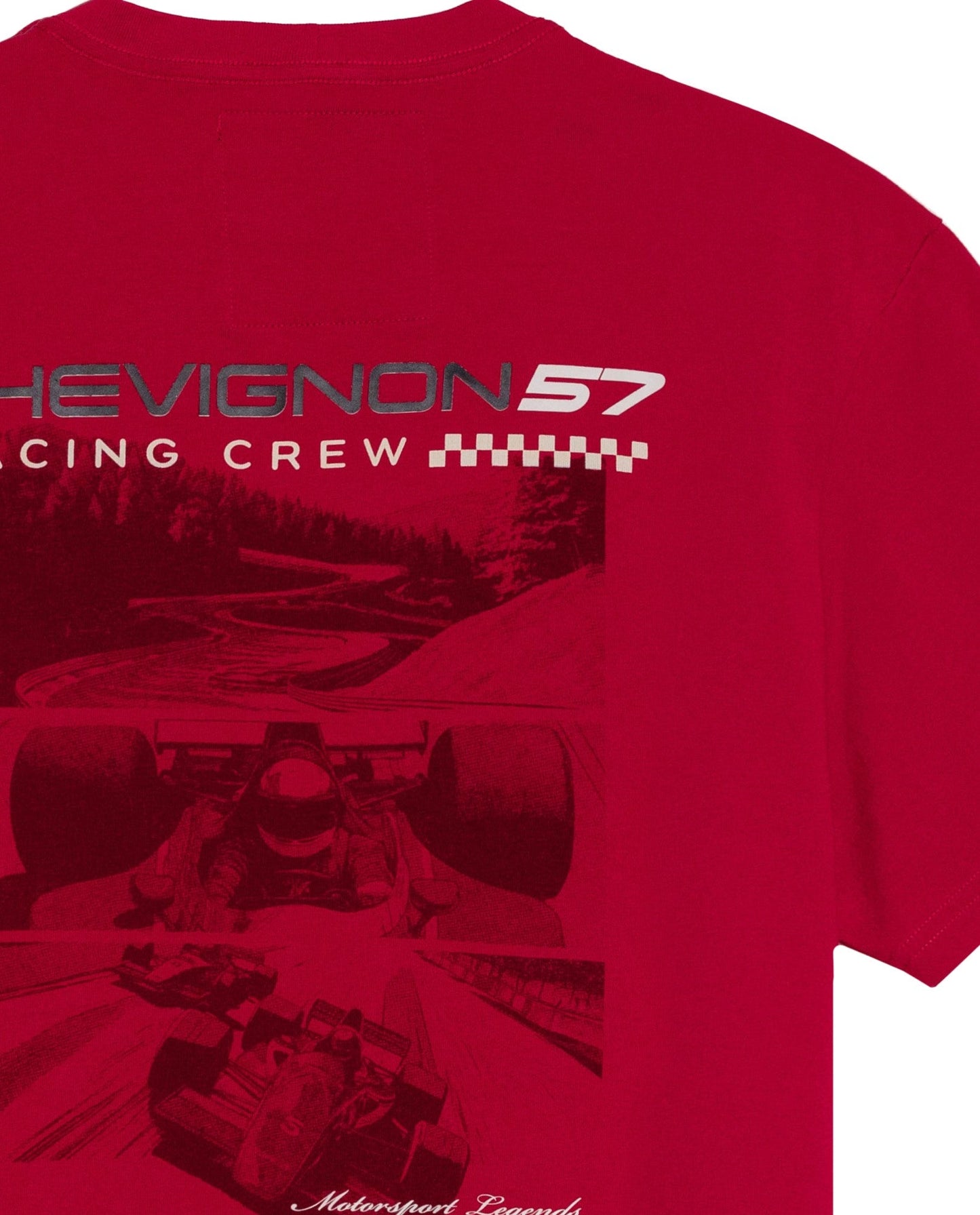 Men's Racing Graphic Classic Fit T-shirt in Cotton Captain