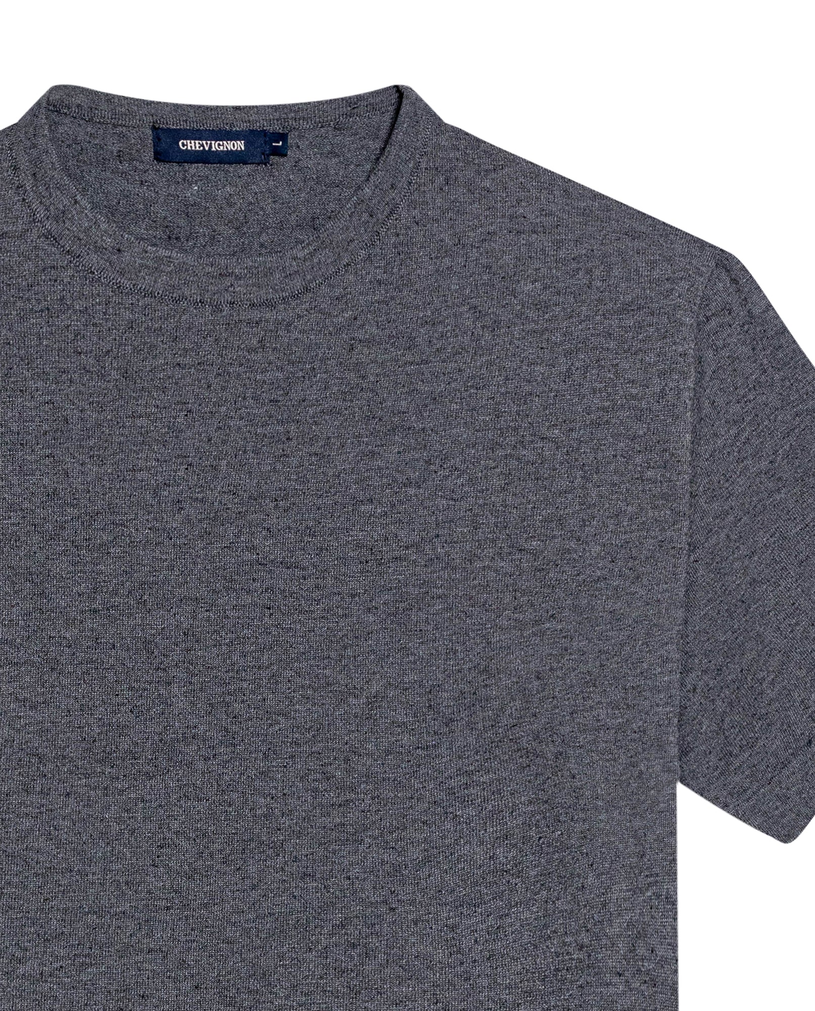 Men's Heathered Cotton Knit T-shirt Sparkle