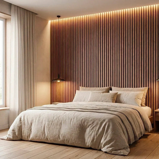 Flexible Akustikpaneele aus Holz - (270 cm x 110 cm)